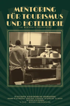 Filmplakat der Präsentation: Mentoring für Tourismus und Hotellerie