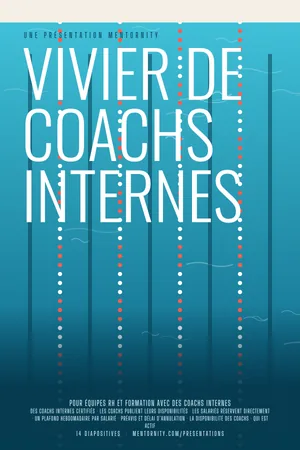 Affiche de la présentation : Vivier de coachs internes