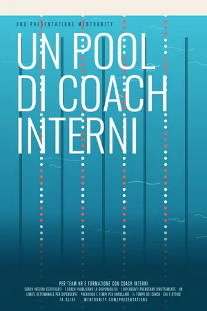 Locandina della presentazione: Un pool di coach interni