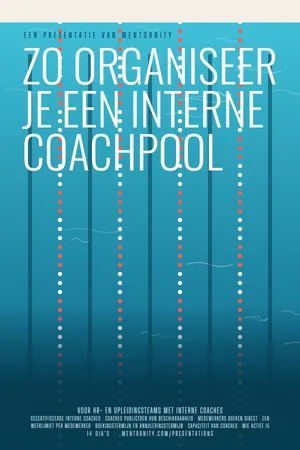 Filmposter van de presentatie: Zo organiseer je een interne coachpool