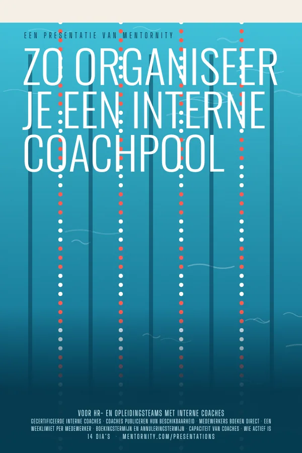 Filmposter voor de presentatie Zo organiseer je een interne coachpool