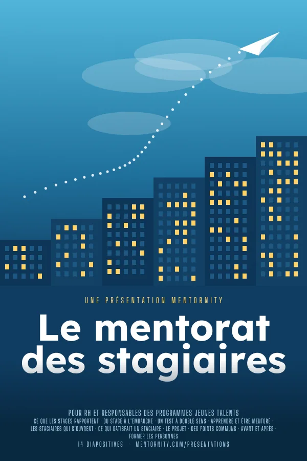 Affiche de film de la présentation Le mentorat des stagiaires