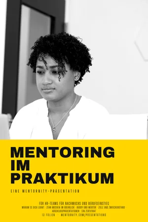 Filmplakat der Präsentation: Mentoring im Praktikum