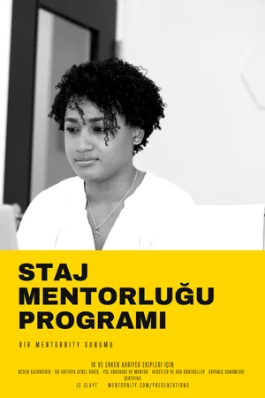 Sunum afişi: Staj Mentorluğu Programı