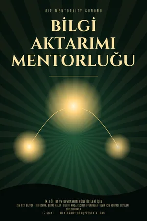 Sunum afişi: Bilgi Aktarımı Mentorluğu
