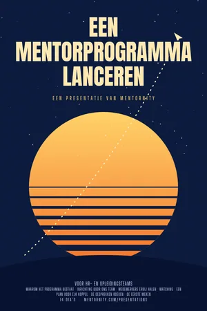 Filmposter van de presentatie: Een mentorprogramma lanceren