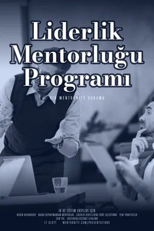 Sunum afişi: Liderlik Mentorluğu Programı