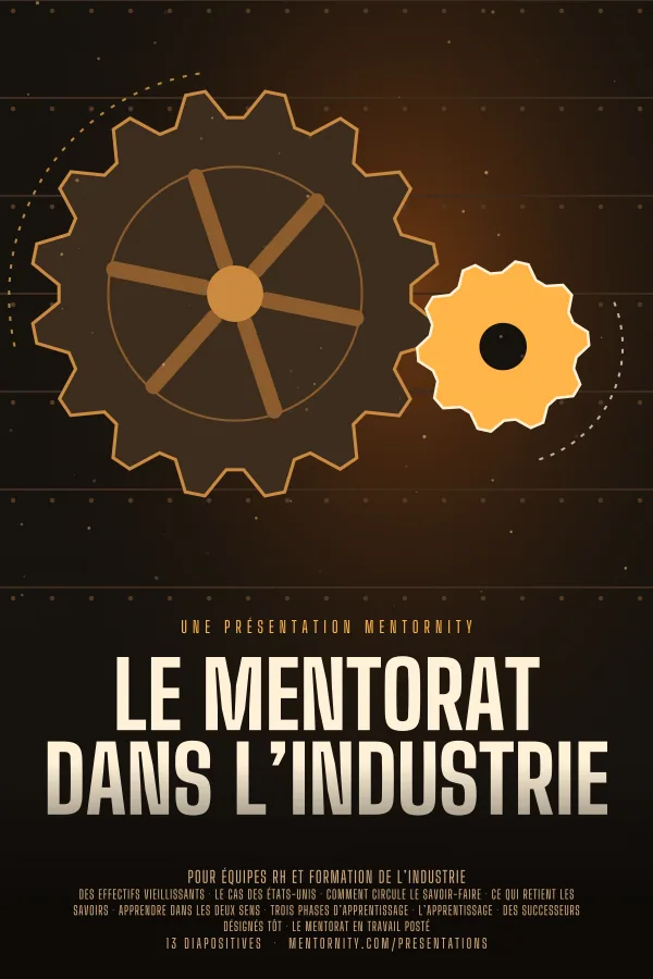 Affiche de film de la présentation Le mentorat dans l’industrie