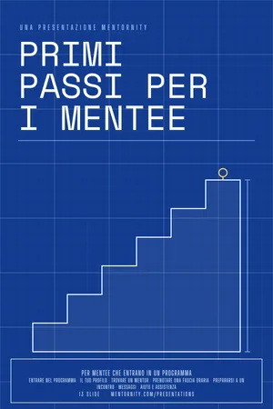 Locandina della presentazione: Primi passi per i mentee