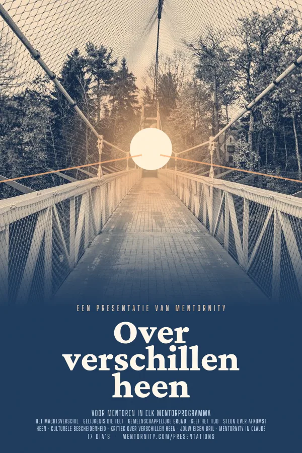 Filmposter voor de presentatie Over verschillen heen