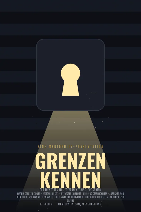 Filmplakat zur Präsentation Grenzen kennen