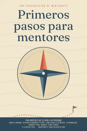 Póster de la presentación: Primeros pasos para mentores