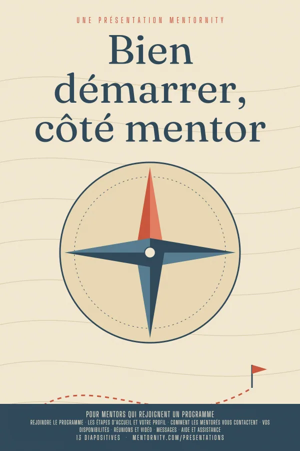 Affiche de film de la présentation Bien démarrer, côté mentor