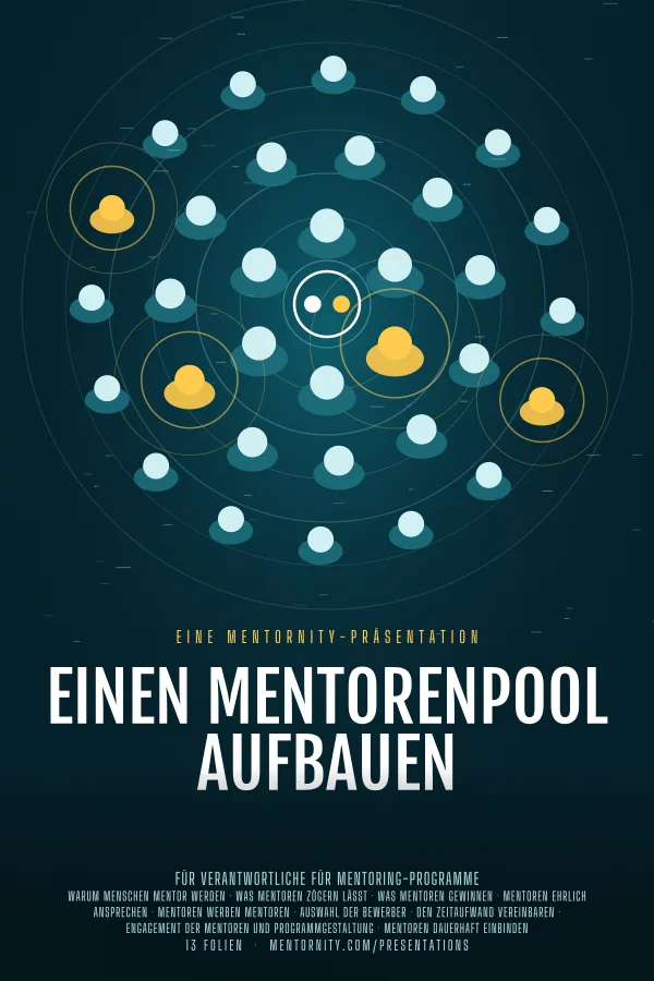 Filmplakat zur Präsentation Einen Mentorenpool aufbauen