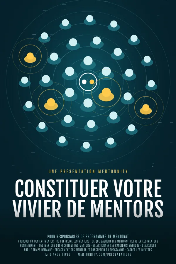 Affiche de film de la présentation Constituer votre vivier de mentors