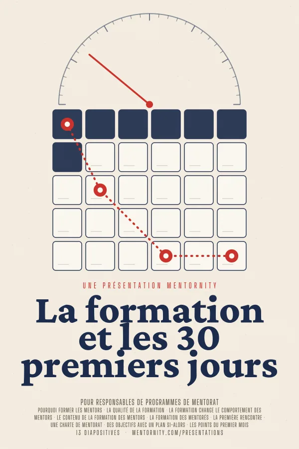Affiche de film de la présentation La formation et les 30 premiers jours