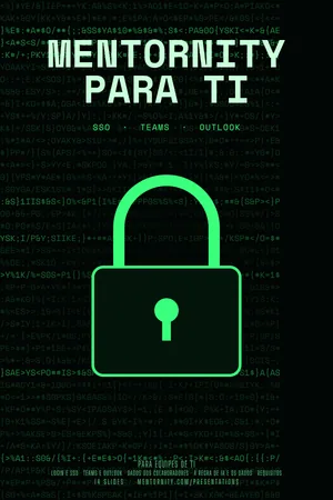 Pôster da apresentação: Mentornity para TI