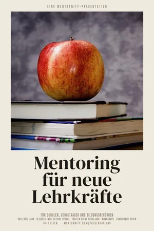 Filmplakat der Präsentation: Mentoring für neue Lehrkräfte