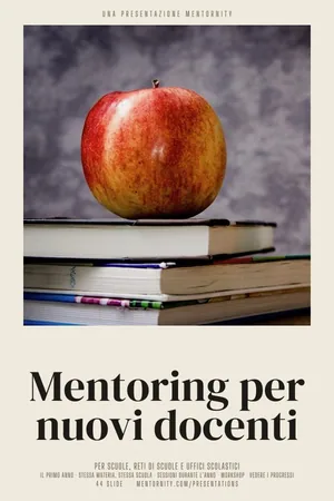 Locandina della presentazione: Mentoring per nuovi docenti