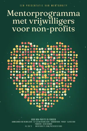 Filmposter van de presentatie: Mentorprogramma met vrijwilligers voor non-profits