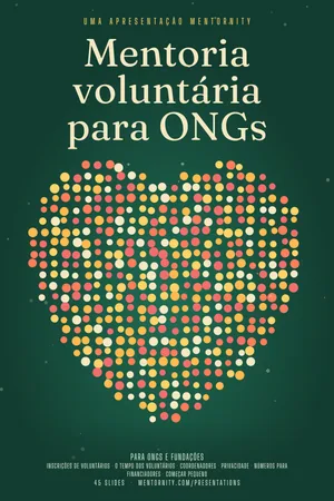 Pôster da apresentação: Mentoria voluntária para ONGs