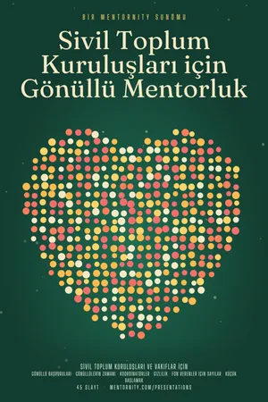 Sunum afişi: Sivil Toplum Kuruluşları için Gönüllü Mentorluk