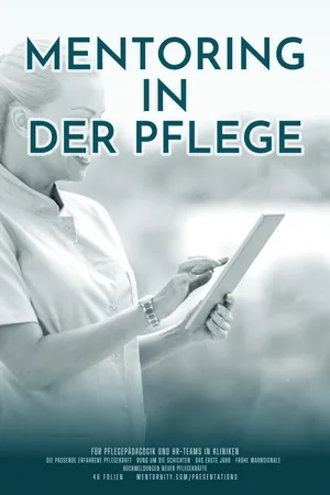 Filmplakat der Präsentation: Mentoring in der Pflege