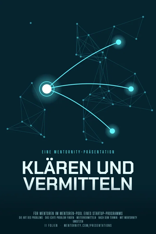 Filmplakat zur Präsentation Klären und vermitteln