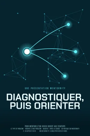 Affiche de la présentation : Guide du mentor : Diagnostiquer, puis orienter
