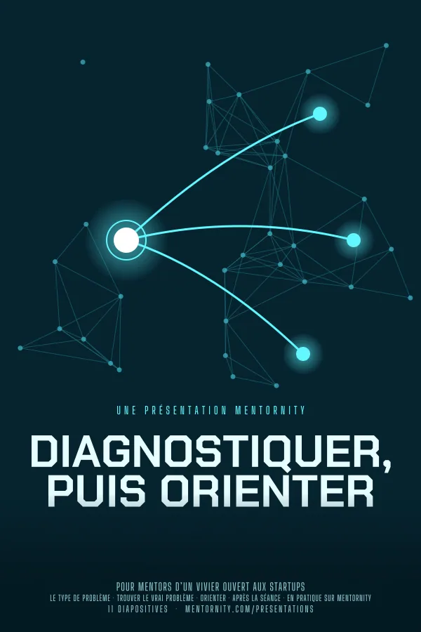 Affiche de film de la présentation Diagnostiquer, puis orienter