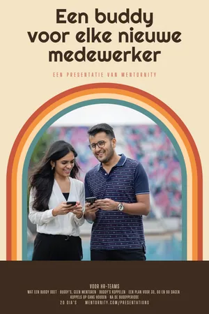Filmposter van de presentatie: Een buddy voor elke nieuwe medewerker