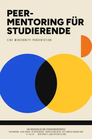 Filmplakat der Präsentation: Peer-Mentoring für Studierende