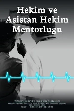 Sunum afişi: Hekim ve Asistan Hekim Mentorluğu