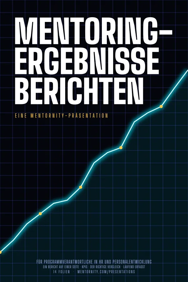 Filmplakat zur Präsentation Mentoring-Ergebnisse berichten
