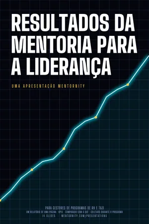 Pôster da apresentação: Resultados da mentoria para a liderança