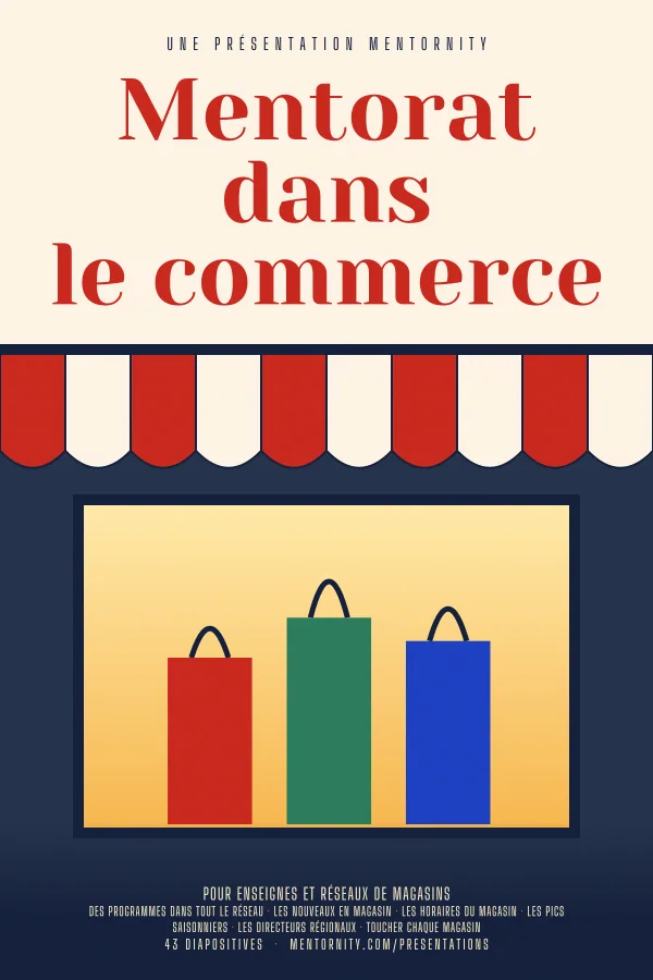 Affiche de film de la présentation Mentorat dans le commerce