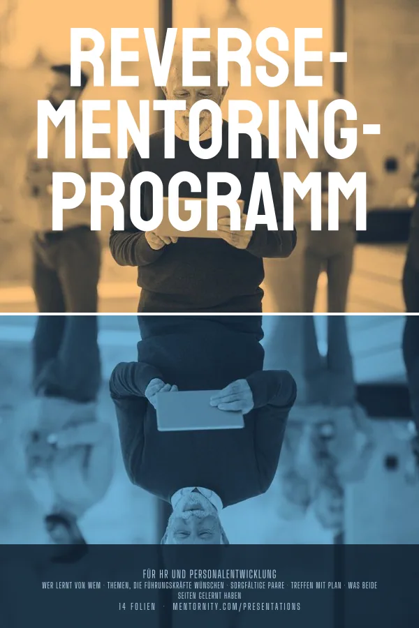 Filmplakat zur Präsentation Reverse-Mentoring-Programm