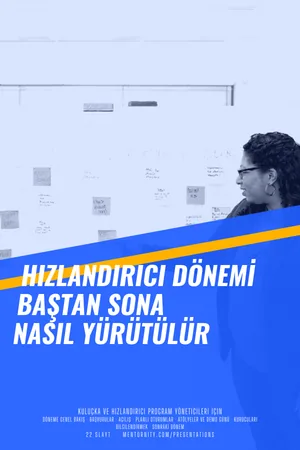Sunum afişi: Hızlandırıcı Dönemi Baştan Sona Nasıl Yürütülür