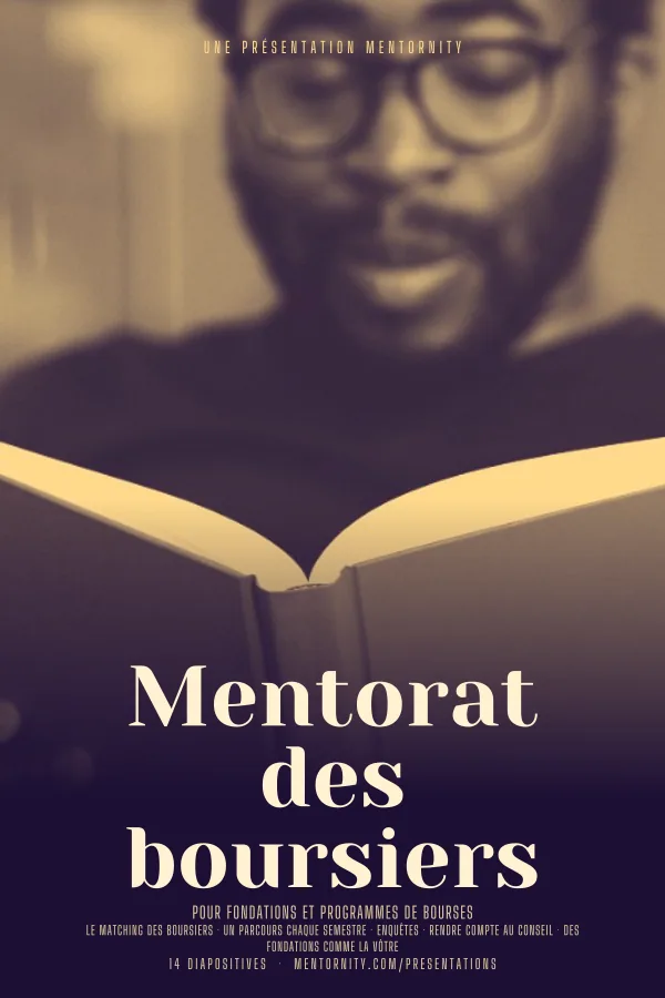 Affiche de film de la présentation Mentorat des boursiers