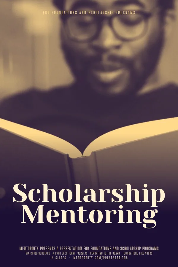Filmplakat zur Präsentation Mentoring für Stipendienprogramme