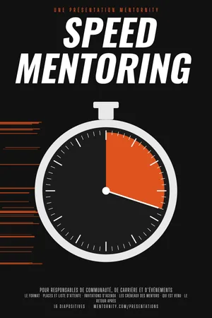 Affiche de la présentation : Speed mentoring
