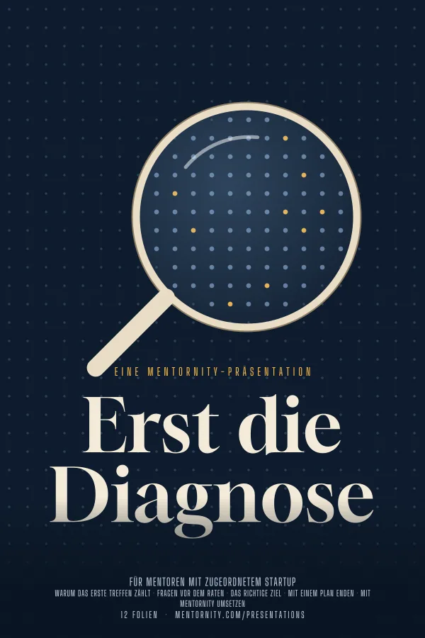 Filmplakat zur Präsentation Erst die Diagnose