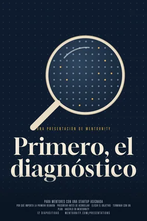 Póster de la presentación: Guía del mentor: Primero, el diagnóstico