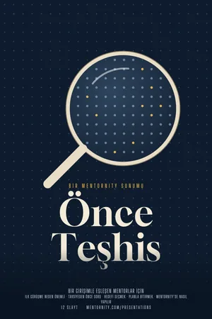 Sunum afişi: Mentor Rehberi: Önce Teşhis