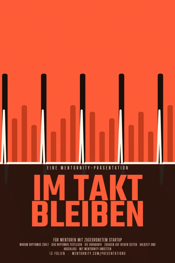 Filmplakat zur Präsentation Im Takt bleiben