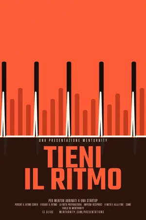 Locandina della presentazione: Guida per mentor: Tieni il ritmo