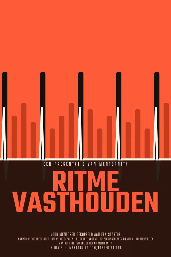 Filmposter voor de presentatie Ritme vasthouden