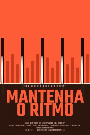 Pôster da apresentação: Guia do mentor: Mantenha o ritmo