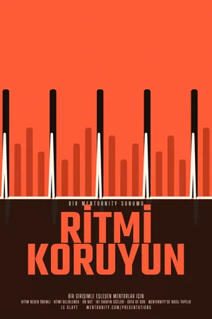 Sunum afişi: Mentor Rehberi: Ritmi Koruyun