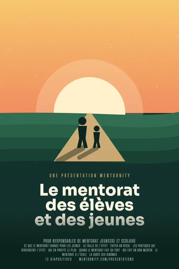 Affiche de film de la présentation Le mentorat des élèves et des jeunes